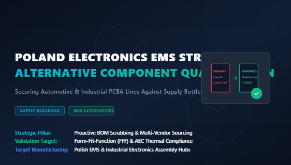 Blog công ty mới nhất về Chiến lược chống gián đoạn cho các nhà cung cấp EMS Ba Lan: Từ sàng lọc BOM đến lựa chọn thay thế