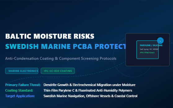Blog công ty mới nhất về Combating Baltic Moisture Risks: Conformal Coating and Component Protection in Swedish Marine Electronics