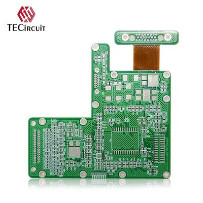 FR4 PI vật liệu PCB cứng, linh hoạt, bảng mạch in ngâm vàng 2u