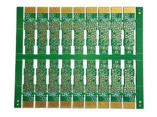 Bảng mạch in nhiều lớp cứng vàng ngón tay PCB cho mô-đun bộ nhớ
